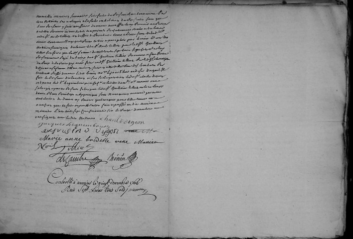 Etude de Me François Henin à Amiens (étude n°3). Minutes de l'année 1766