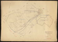 Plan du cadastre rénové - Quesnoy-le-Montant : section B1