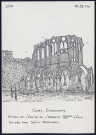 Chiry-Ourscamps : ruines de l'abbaye XIIIe siècle - (Reproduction interdite sans autorisation - © Claude Piette)