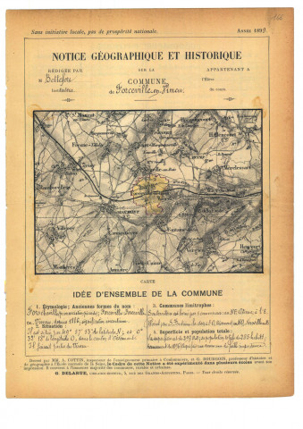 Forceville-en-Vimeu : notice historique et géographique sur la commune