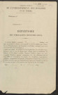 Répertoire des formalités hypothécaires, du 13/04/1896 au 01/10/1896, volume n° 166 (Conservation des hypothèques de Doullens)