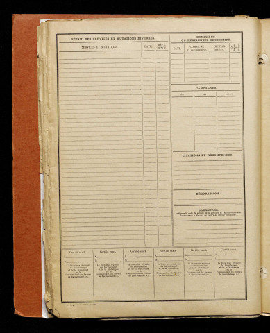 Wasset, Félix Kléber Georges, né le 17 août 1897 à Glisy (Somme), classe 1917, matricule n° 280, Bureau de recrutement d'Amiens