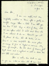 B/393/120 L.A.A. Regt (Light Anti-Aircraft Artillery Regiment), A.P.O. 690. (Army Post Office 690), 10 June 1944 : lettre de Raymond Goldwater à son frère Stan
