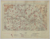 Laon. Ministère des Régions libérées : carte spéciale des régions dévastées, établies sur cartes d'état-major type 1889, révision 1912