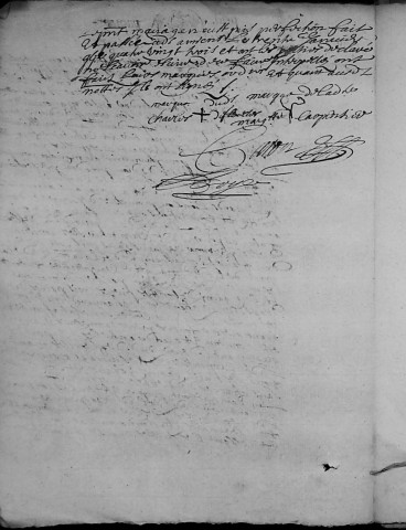 Etude de Me Martin Caron à Amiens (étude n°4). Minutes de l'année 1683