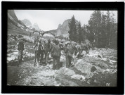 Pralognan-la-Vanoise. Chemin de Pralognan au refuge Félix Faure - juillet 1902