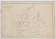 Plan du cadastre rénové - Belloy-en-Santerre : section Plan d'ensemble