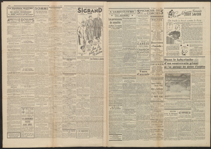 Le Progrès de la Somme, numéro 22113, 7 avril 1940