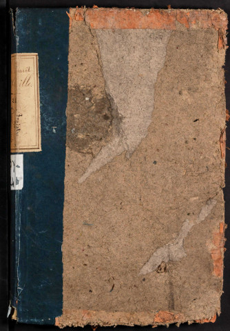 Maison de correction des Carmélites à Abbeville. Registre d'écrou : sans numéro d'écrou. 22 mai 1817 - 30 décembre 1818