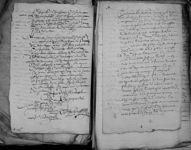 Etude de Me François De Saint-Fuscien à Amiens (étude n°18). Minutes de l'année 1641