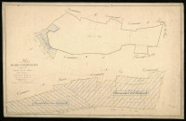 Plan du cadastre napoléonien - Buire-Courcelles : Bois de Buire (Le), A1