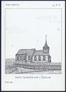 Saint-Germain-sur-l'Eaulne : église - (Reproduction interdite sans autorisation - © Claude Piette)