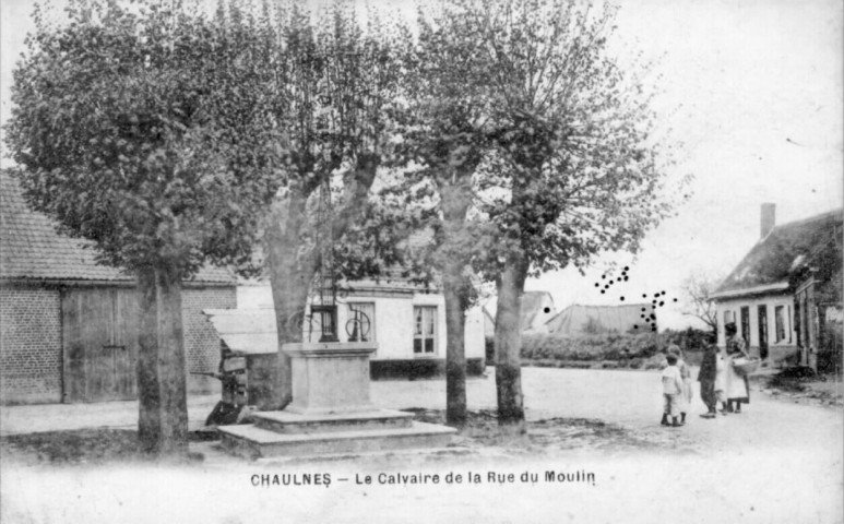 Le calvaire de la Rue du Moulin