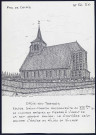 Croix-en-Ternois (Pas-de-Calais) : église Saint-Martin reconstruite - (Reproduction interdite sans autorisation - © Claude Piette)