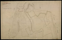 Plan du cadastre napoléonien - Grivesnes (Ainval-Septoutre) : Ainval, C