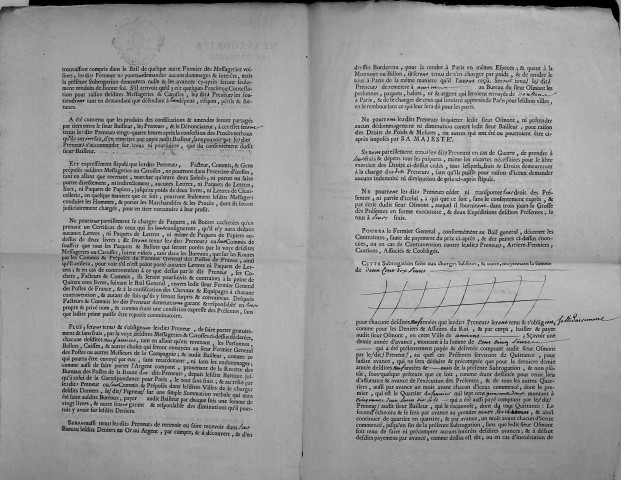 Etude de Me François Henin à Amiens (étude n°3). Minutes de l'année 1742