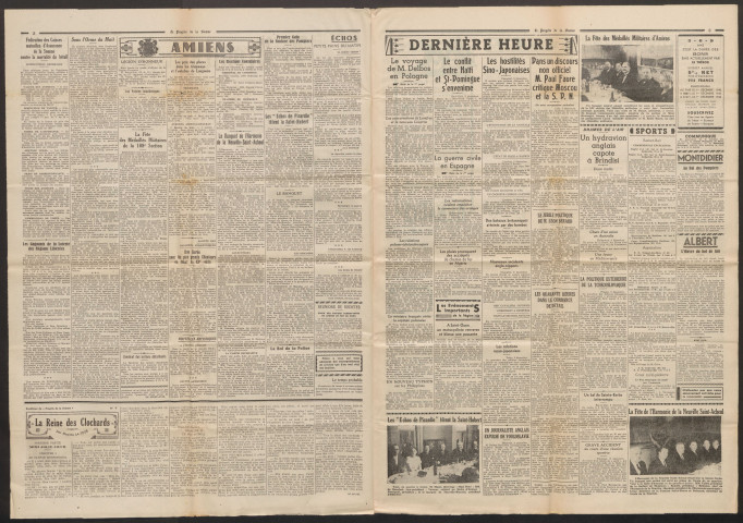 Le Progrès de la Somme, numéro 21269, 6 décembre 1937