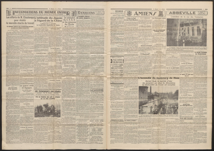 Le Progrès de la Somme, numéro 21306, 12 janvier 1938