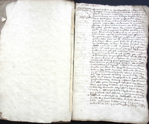 Etude de Me Antoine Limeu à Amiens (étude n°6). Minutes de l'année 1650