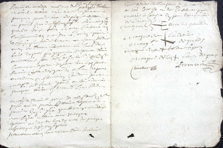 Etude de Me Pierre Trencart à Amiens (étude n°7). Minutes de l'année 1682