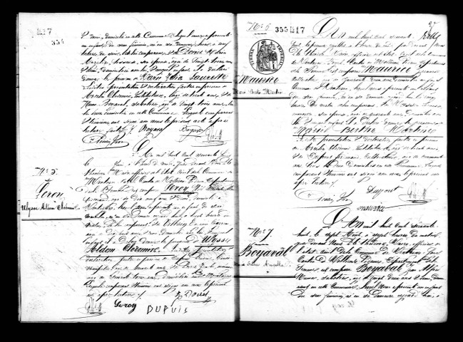 Montagne-Fayel : naissances, mariages, décès