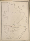 Plan du cadastre napoléonien - Atlas cantonal - Dompierre-Becquincourt (Becquincourt) : tableau d'assemblage