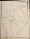 Plan du cadastre napoléonien - Atlas cantonal - Cappy : tableau d'assemblage