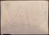 Plan du cadastre rénové - Beauquesne : section ZD