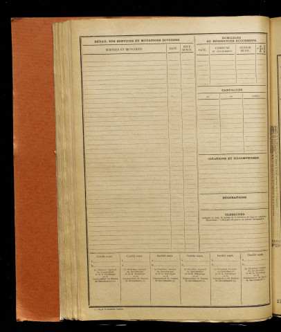 Dagois, Jean, né le 24 juin 1897 à Paris (Paris), classe 1917, matricule n° 96, Bureau de recrutement d'Abbeville