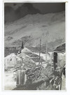 Zermatt vue d'ensemble du vieux quartier - juillet 1903