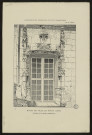 L'Architecture française, civile et domestique fin XVe siècle. Hôtel de ville de Noyon (Oise), N°24. Fenêtre de la façade postérieure