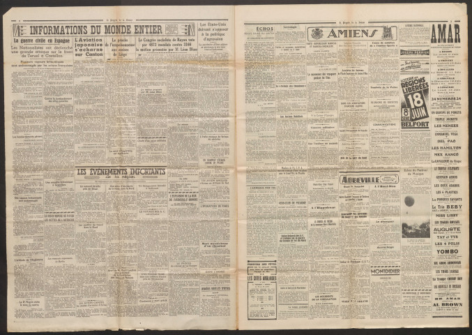 Le Progrès de la Somme, numéro 21447, 8 juin 1938