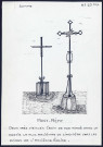 Pont-Rémy : deux très vieilles croix en fer - (Reproduction interdite sans autorisation - © Claude Piette)