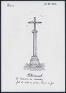 Chirmont : calvaire du cimetière - (Reproduction interdite sans autorisation - © Claude Piette)