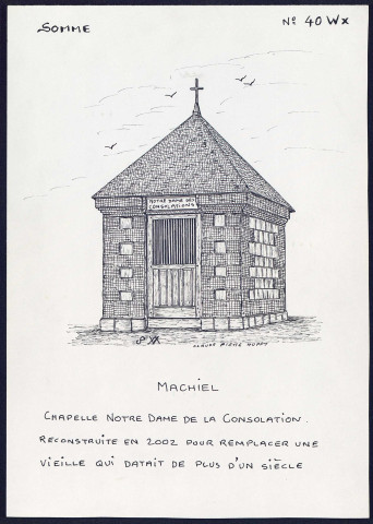 Machiel : chapelle Notre-Dame - (Reproduction interdite sans autorisation - © Claude Piette)