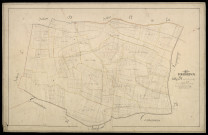 Plan du cadastre napoléonien - Fourdrinoy : Bois d'Allery (Le), B