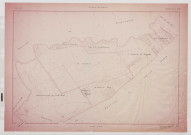Plan du cadastre rénové - Thézy-Glimont : section AD