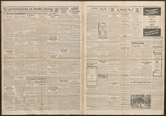 Le Progrès de la Somme, numéro 21851, 19 juillet 1939