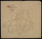 Plan du cadastre napoléonien - Saint-Aubin-Montenoy (Saint-Aubin) : tableau d'assemblage