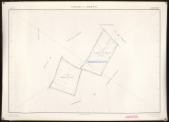 Plan du cadastre rénové - Forest-l'Abbaye : section ZA