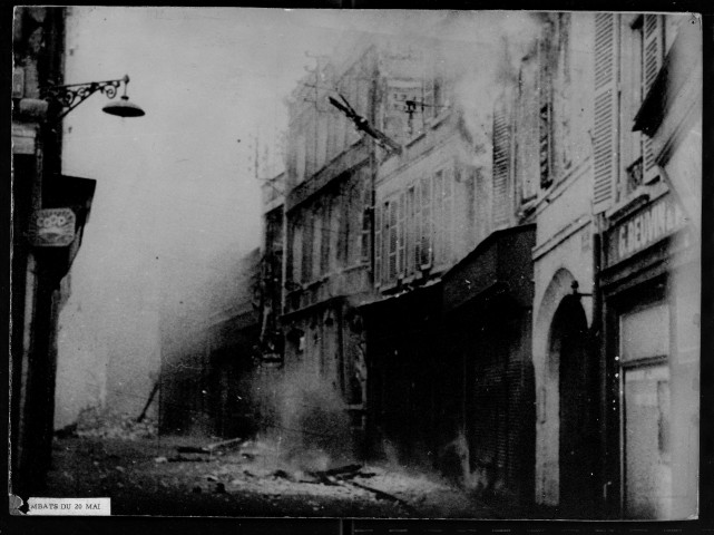 Amiens. Combats et bombardement dans la nuit du 20 mai 1940