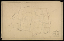 Plan du cadastre napoléonien - Saigneville : Bas Champs (les), B