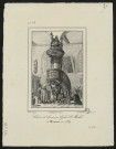 Chaire de l'ancienne église Saint-Michel à Amiens en 1789. 2e livraison 52e article