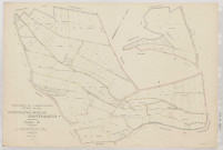 Plan du cadastre rénové - Fontaine-sous-Montdidier : section X