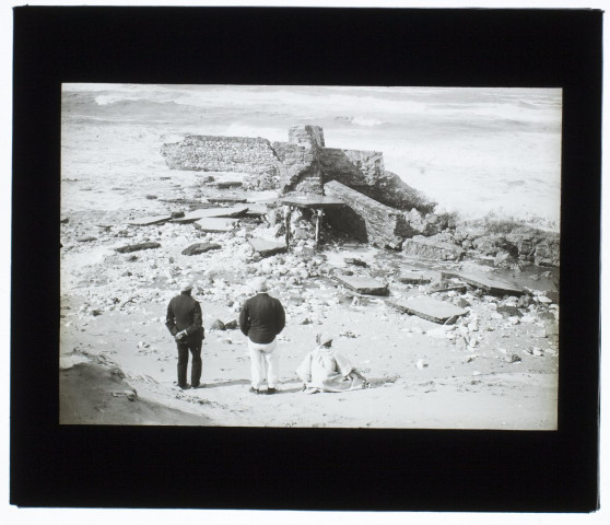 Plage Saint-Gabriel près Camiers - septembre 1908