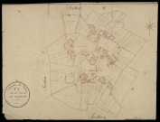 Plan du cadastre napoléonien - Nibas : Hameau de Saucourt (Le), C