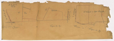Plan du cadastre rénové - Brutelles : section A1