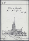 Ville-le-Marclet : église Saint-Nicolas, XIXe siècle - (Reproduction interdite sans autorisation - © Claude Piette)
