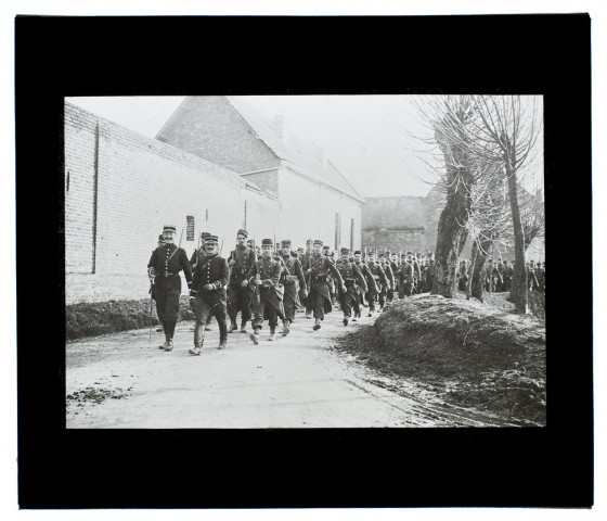 8e bataillon de chasseurs à Allonville - mars 1902