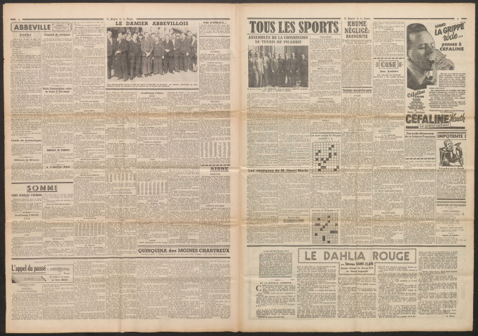 Le Progrès de la Somme, numéro 21719, 9 mars 1939